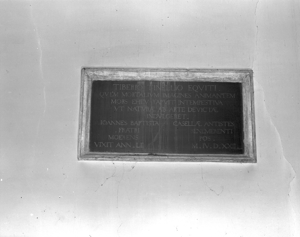 lapide - ambito veneto (sec. XVIII)