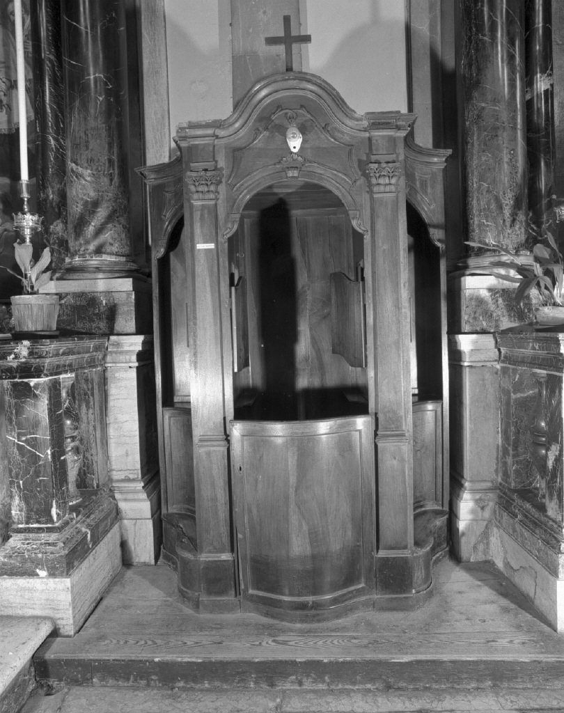 confessionale - bottega veneta (prima metà sec. XVIII)