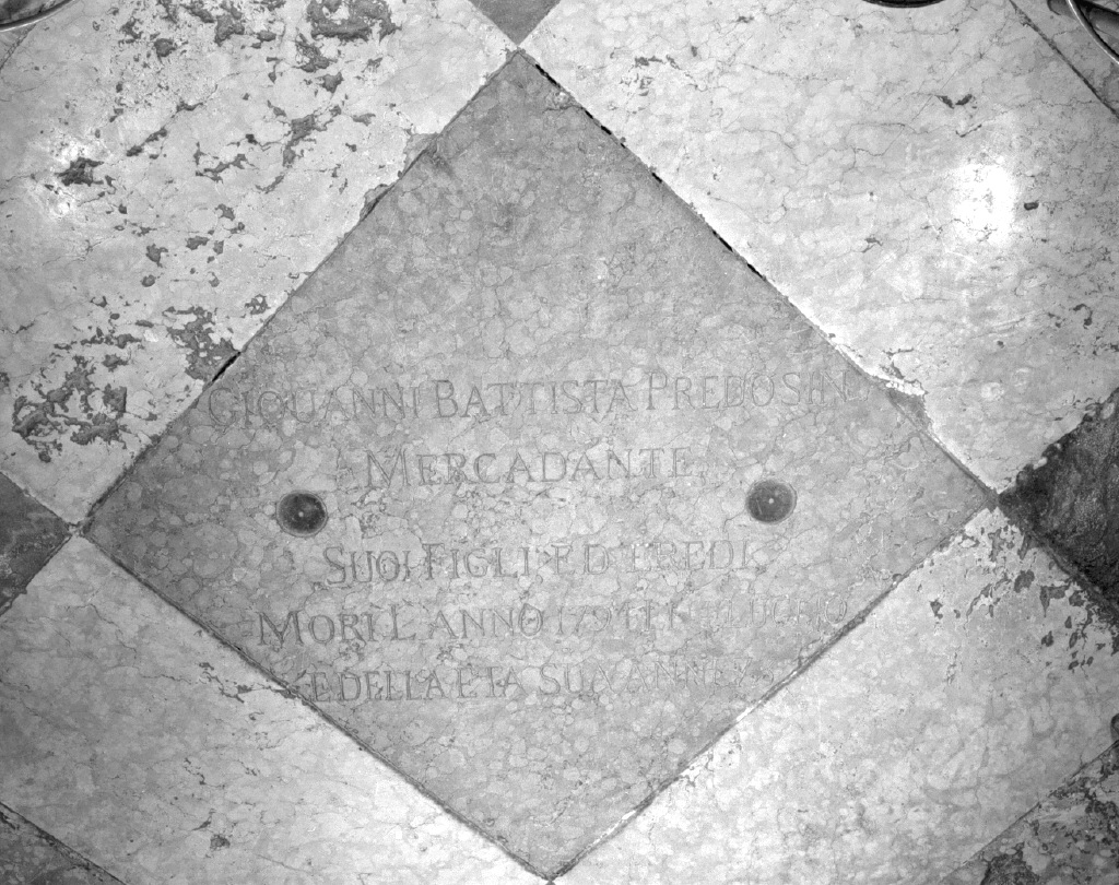 lapide - ambito veneto (sec. XVIII)