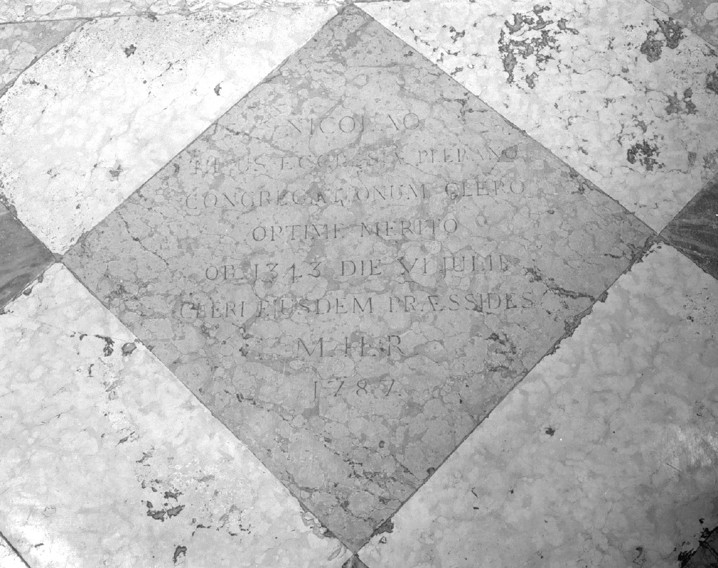 lapide - ambito veneto (sec. XVIII)