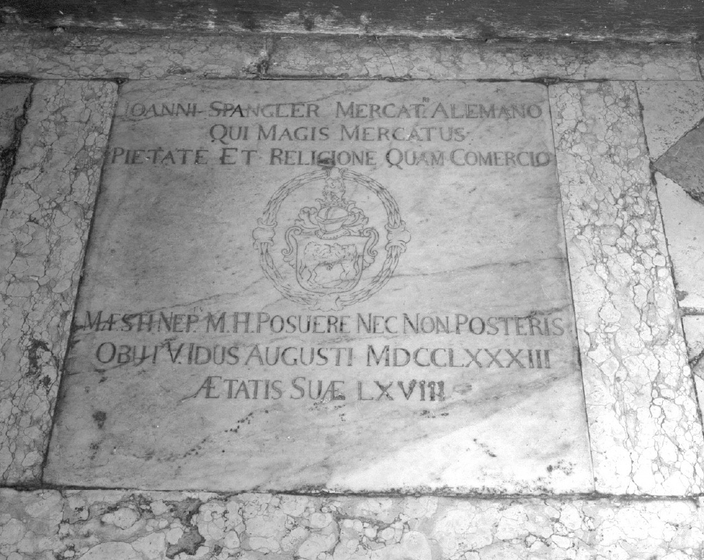 lapide - ambito veneto (ultimo quarto sec. XVIII, sec. XVIII)