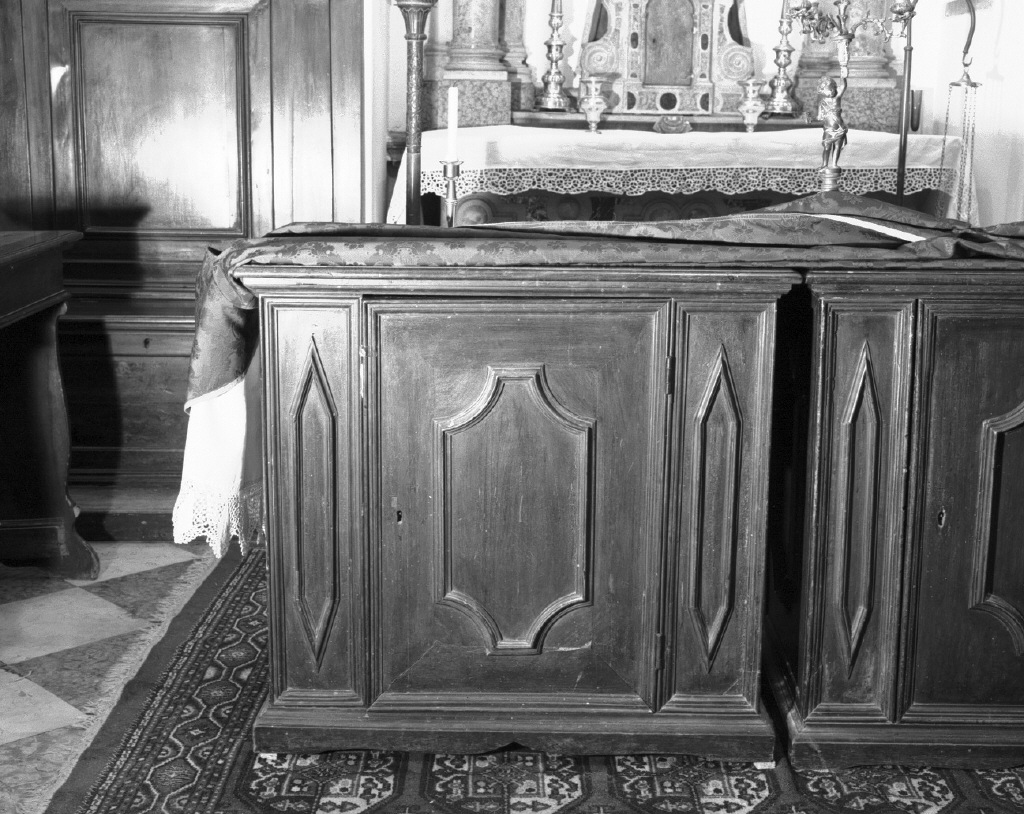 mobile - bottega veneta (prima metà sec. XVIII)