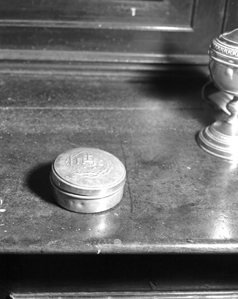 scatola per ostie - bottega veneta (sec. XIX)