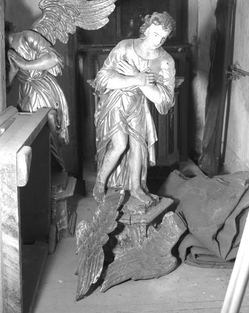 angelo (scultura) - ambito veneto (seconda metà sec. XVII)