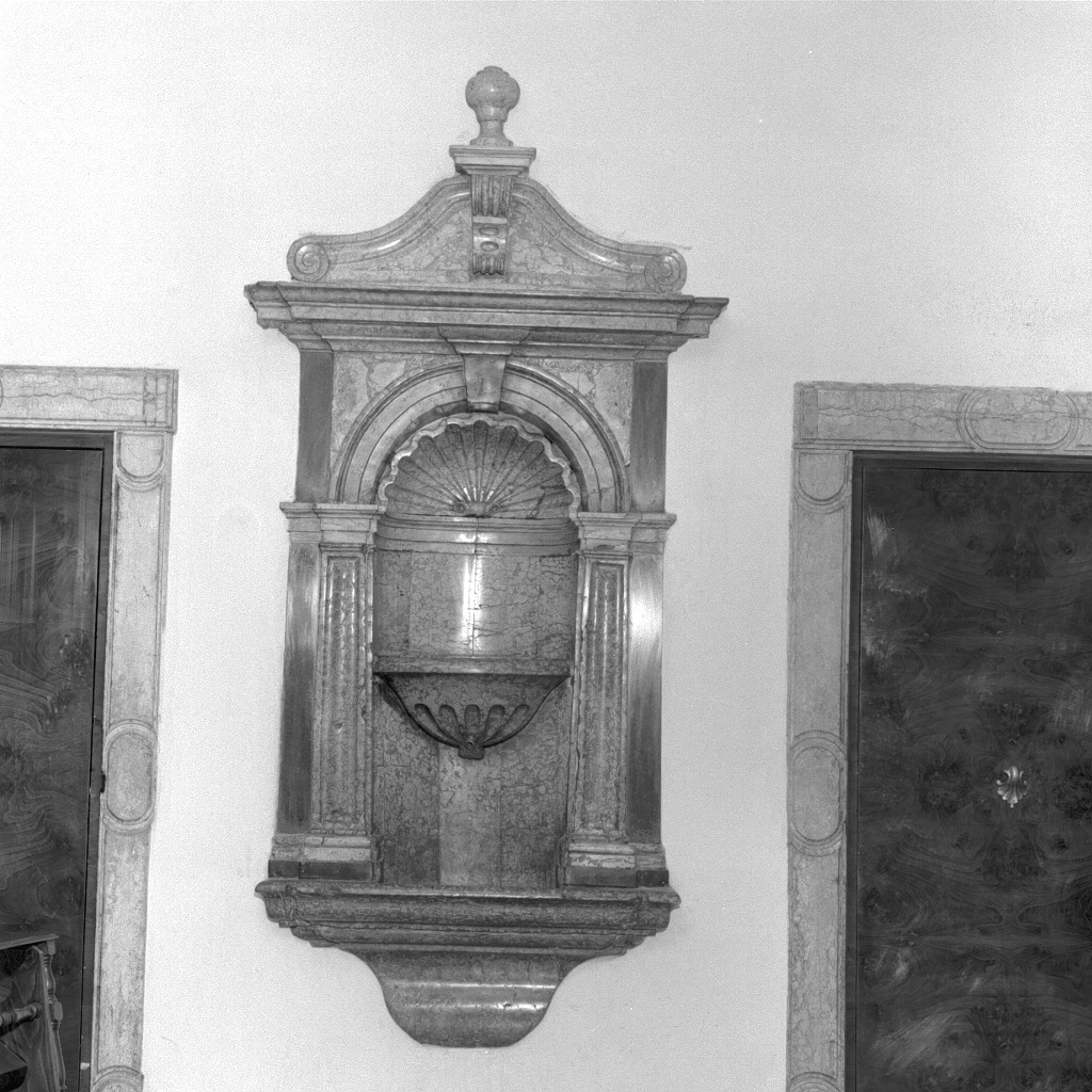 lavabo - ambito veneto (sec. XVII)