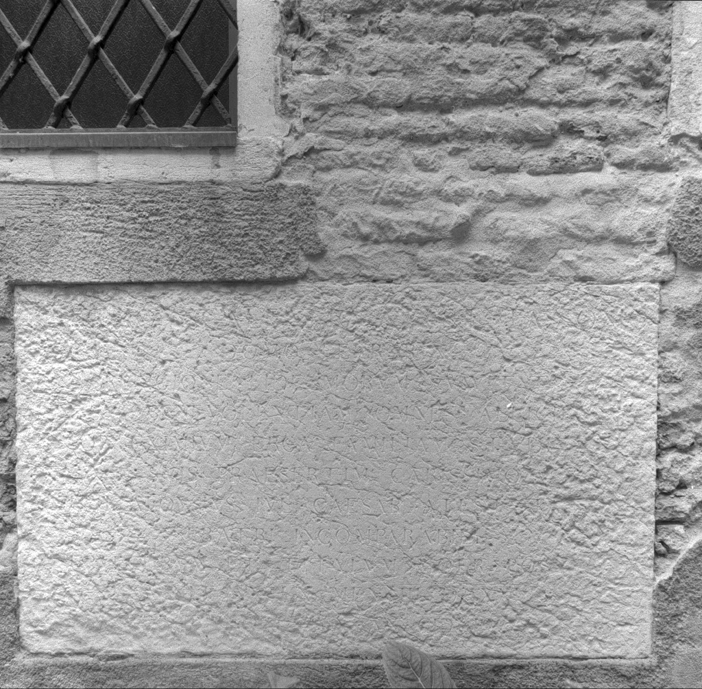 lapide - bottega veneta (sec. XVIII)