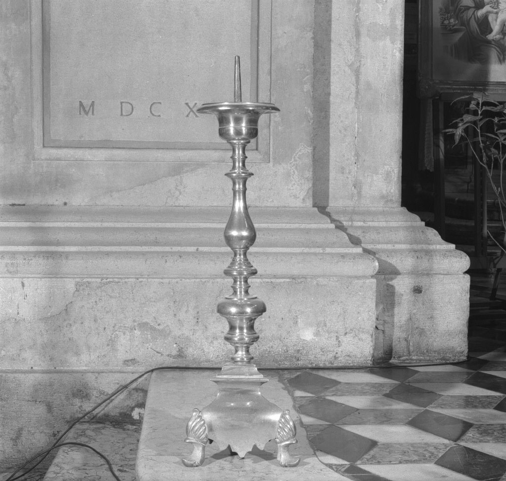 candelabro - bottega veneta (prima metà sec. XVIII)