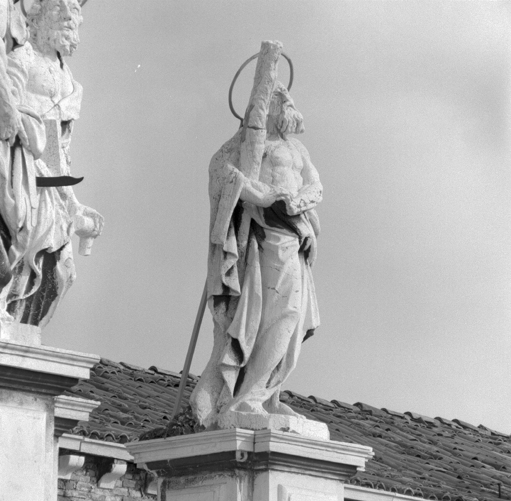 San Simone apostolo (statua) - ambito veneto (secc. XVII/ XVIII)