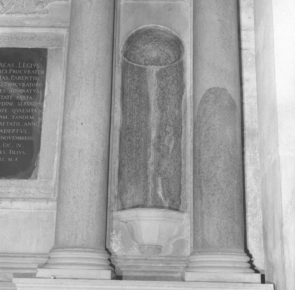 nicchia - ambito veneto (sec. XVIII)