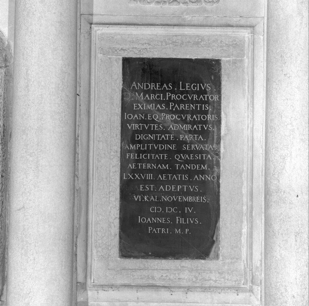 lapide - bottega veneta (sec. XVII)