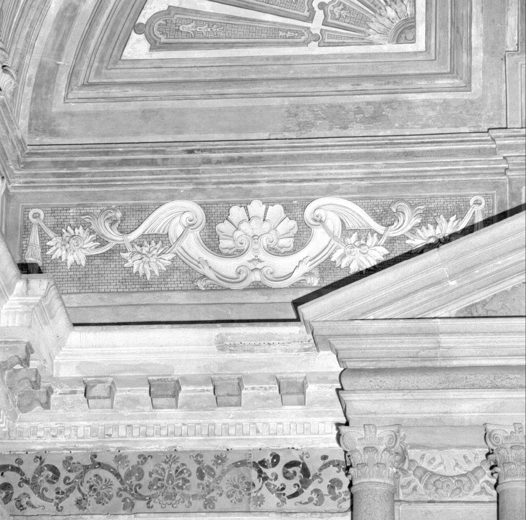 motivi decorativi vegetali (decorazione plastica) - ambito veneto (sec. XVIII)