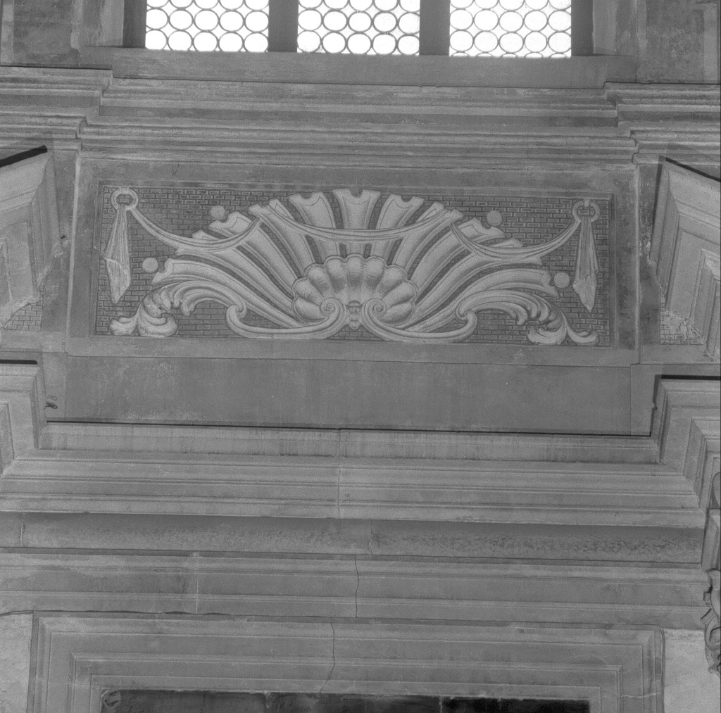 conchiglia (decorazione plastica) - ambito veneto (sec. XVIII)