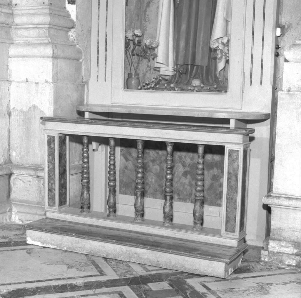 inginocchiatoio - bottega veneta (sec. XIX)