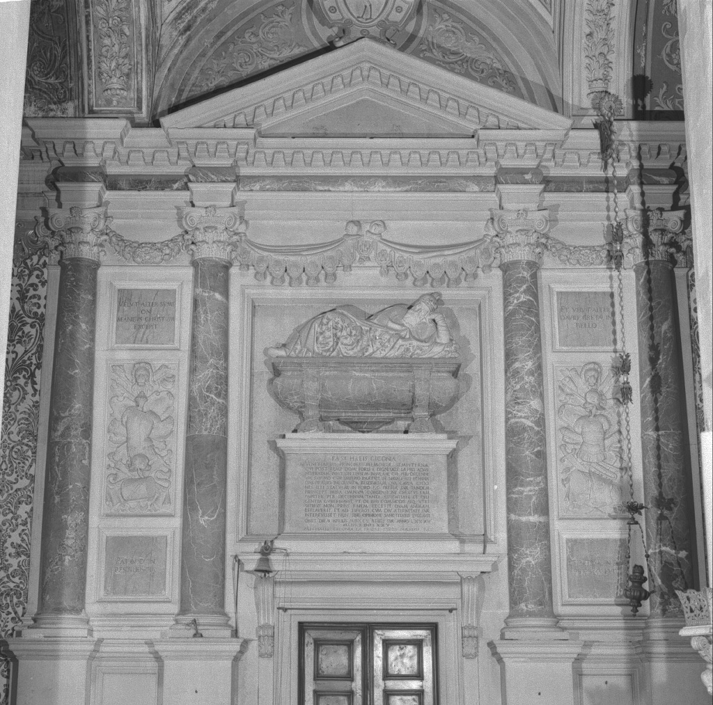 monumento funebre, insieme di Campagna Girolamo (sec. XVII)