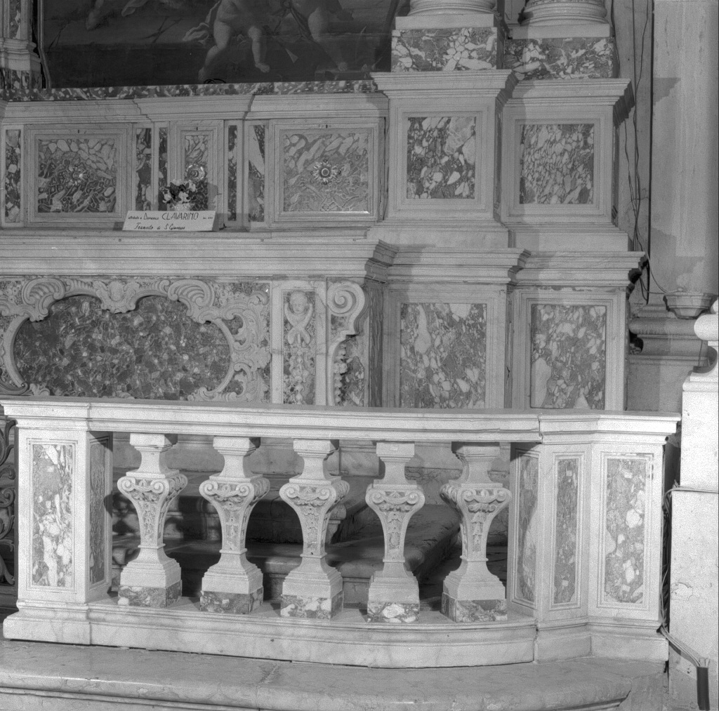 balaustrata - ambito veneto (metà sec. XVIII)