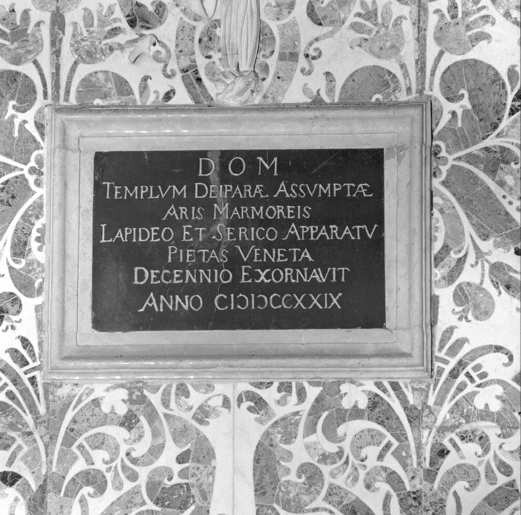 lapide - bottega veneta (sec. XVIII)