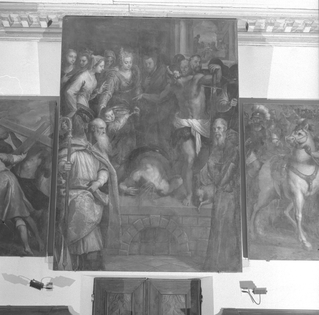 decapitazione di San Giovanni Battista (dipinto) - ambito veneto (prima metà sec. XVII)