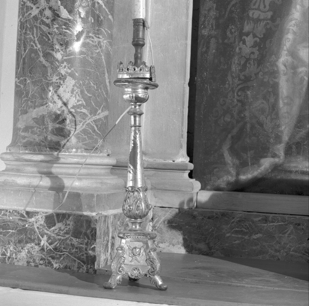 candeliere - bottega veneta (sec. XVIII)