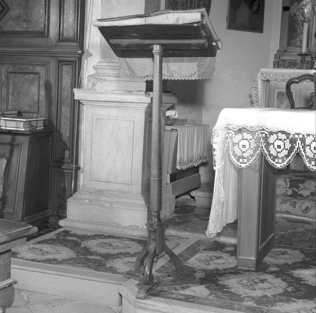 leggio - bottega veneta (prima metà sec. XIX)