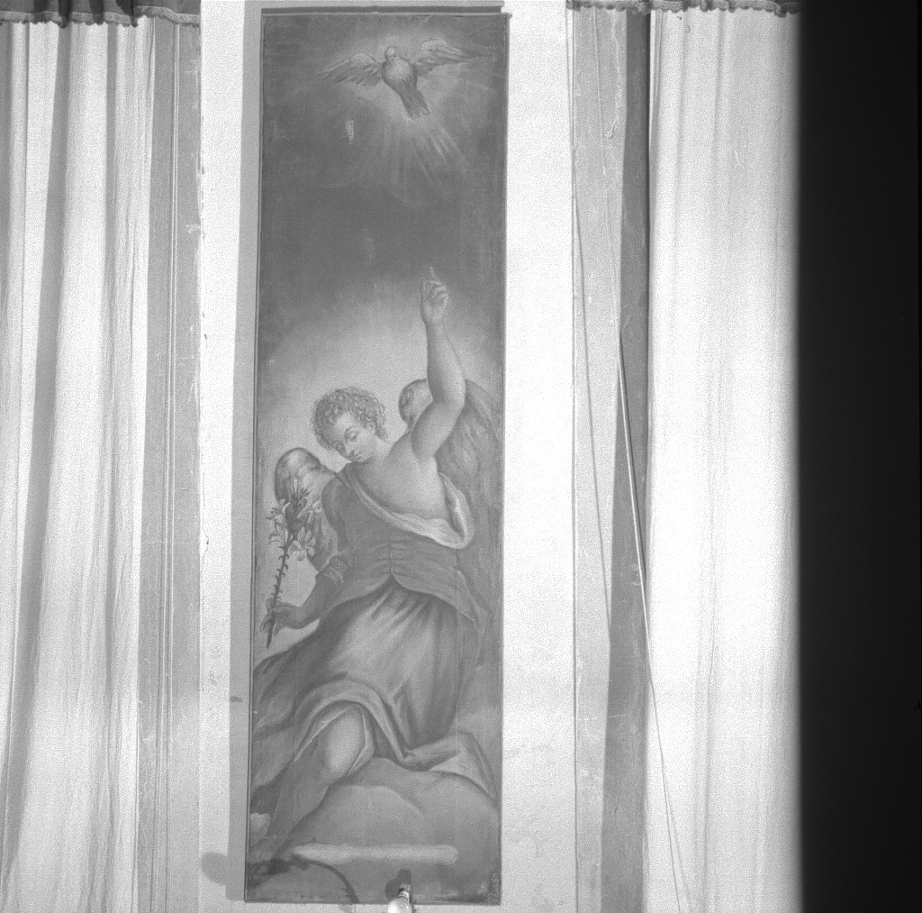 angelo annunciante (dipinto) - ambito veneto (secc. XVI/ XVII)