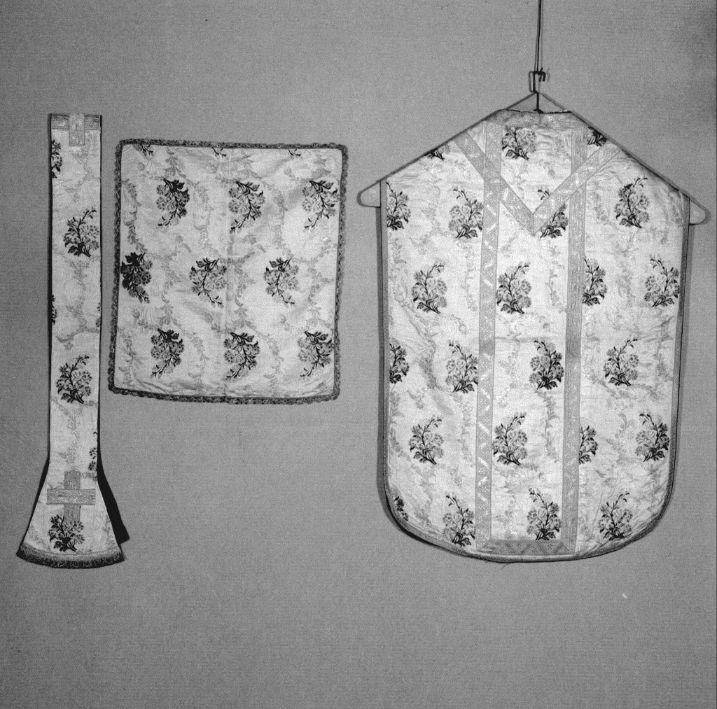 paramento liturgico, insieme - manifattura veneta (seconda metà sec. XVIII)