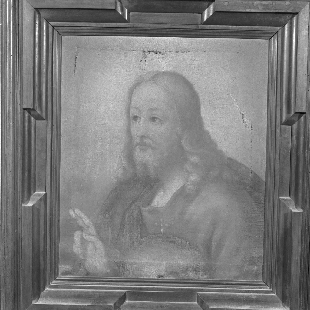 Cristo Pantocratore (dipinto) - ambito veneto (sec. XIX)