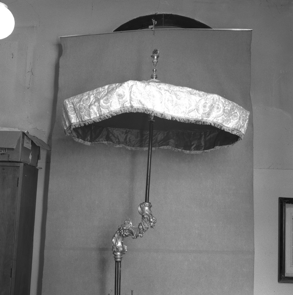 ombrellino processionale - manifattura italiana (sec. XIX)