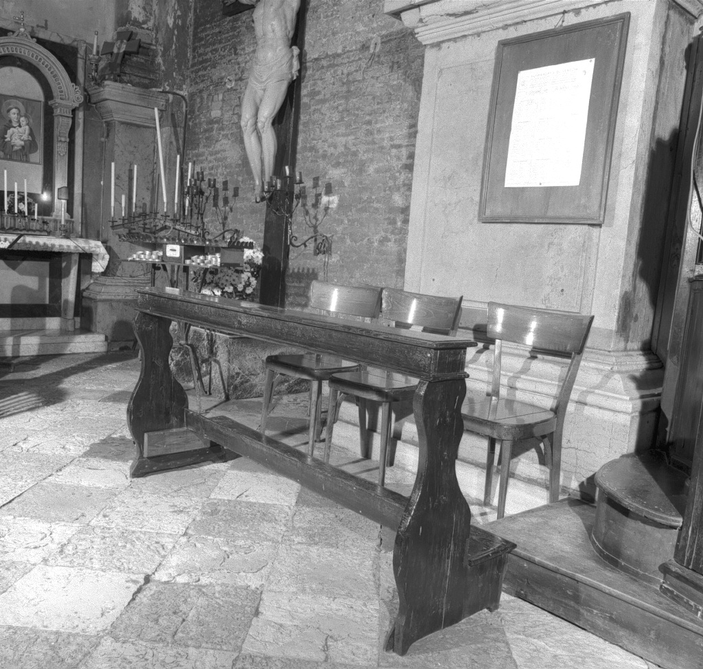inginocchiatoio - ambito veneziano (sec. XVIII)