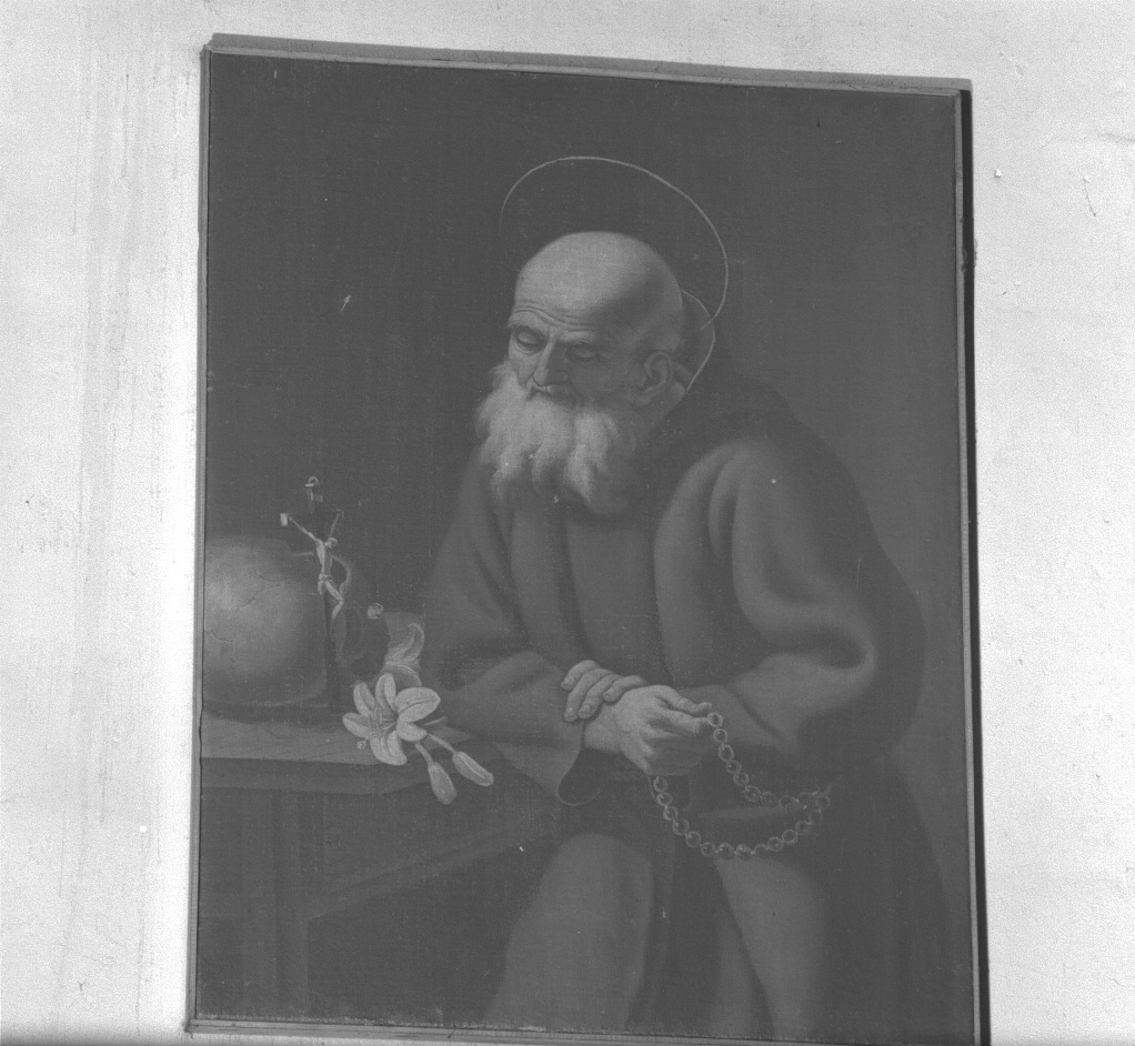 Sant'Antonio da Padova in preghiera (?), Sant'Antonio da Padova (dipinto) - ambito veneziano (seconda metà sec. XVII)