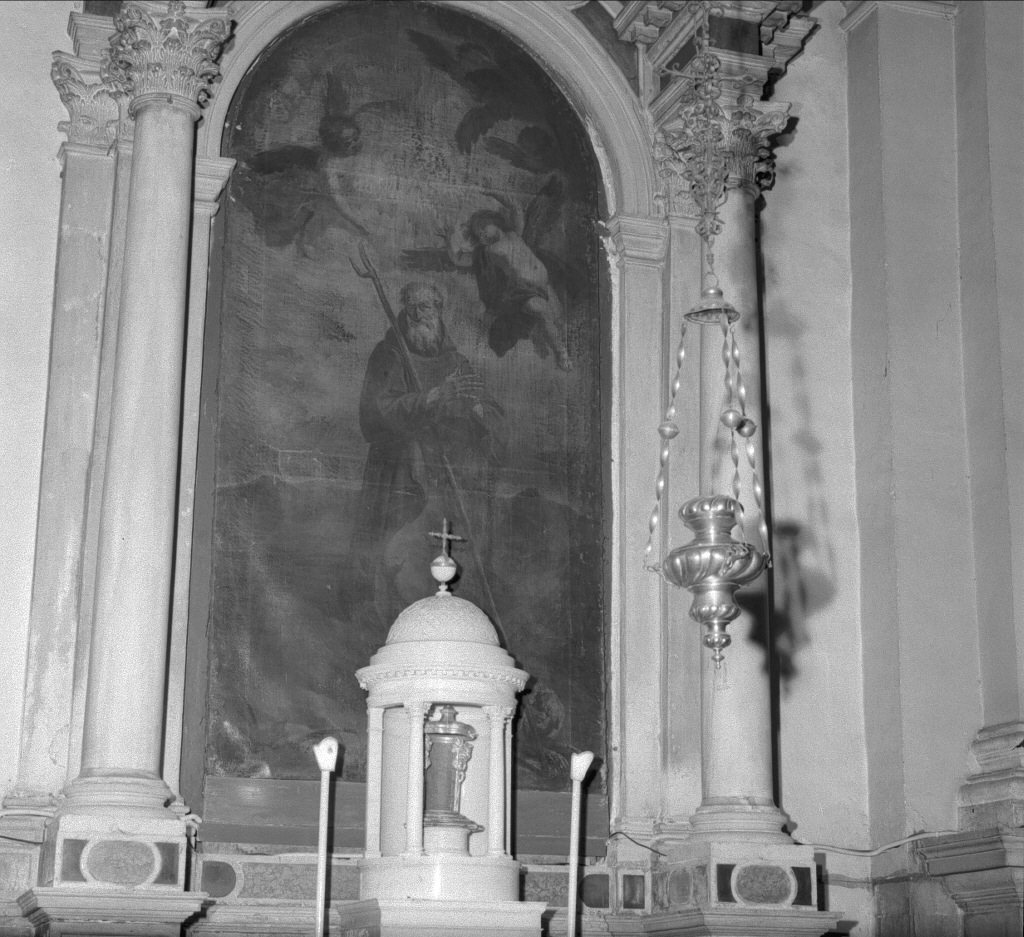 San Francesco di Paola (pala d'altare) - ambito veneziano (sec. XVIII)