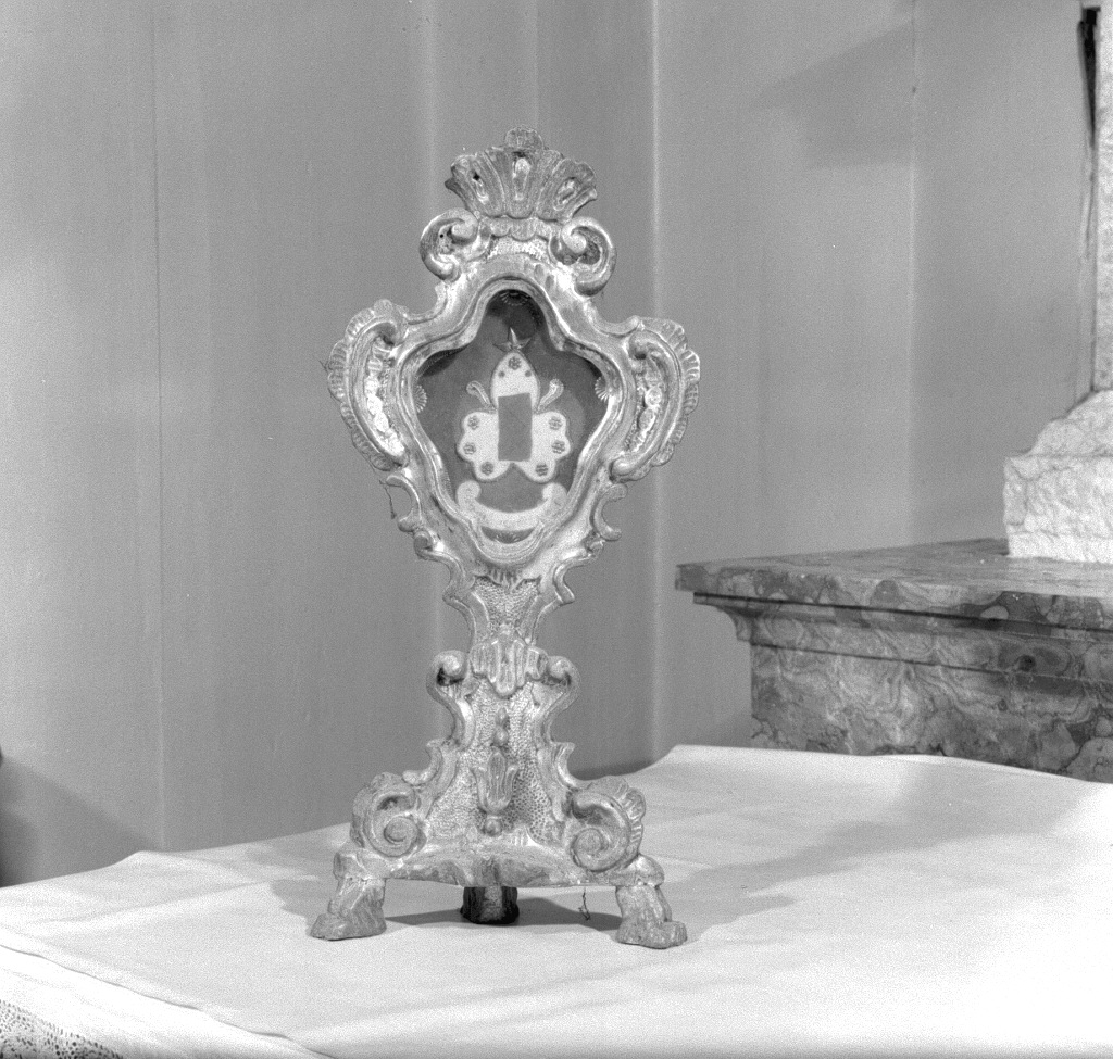 reliquiario - ambito veneziano (sec. XVIII)