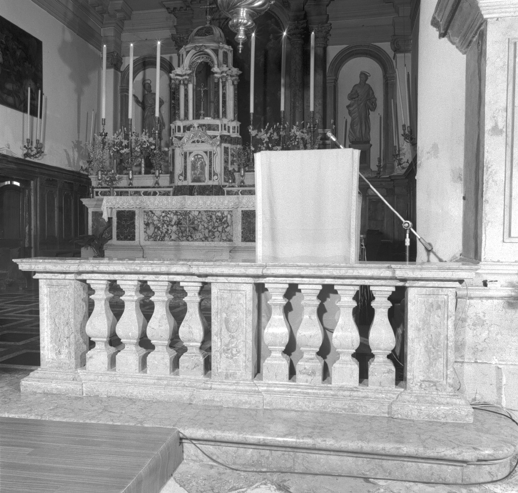 balaustrata - ambito veneziano (sec. XVII)