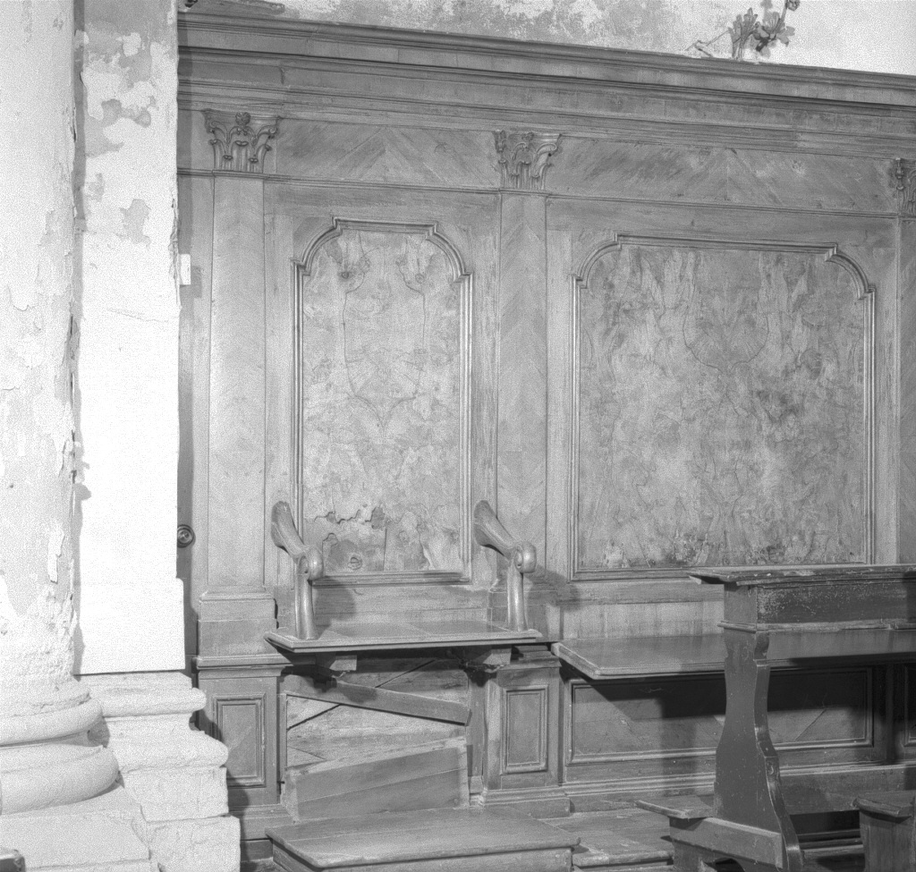 cattedra - ambito veneziano (sec. XVII)