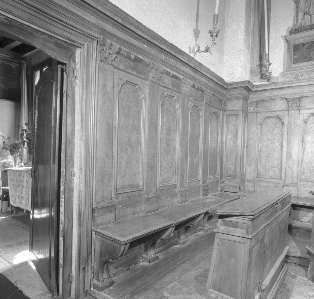 stalli del coro - ambito veneziano (sec. XVII)