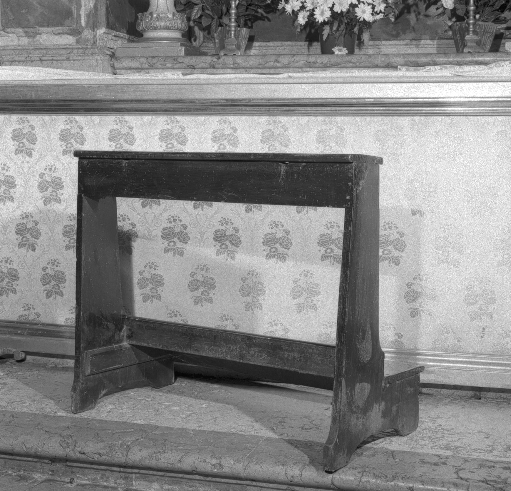 inginocchiatoio - ambito veneziano (sec. XIX)