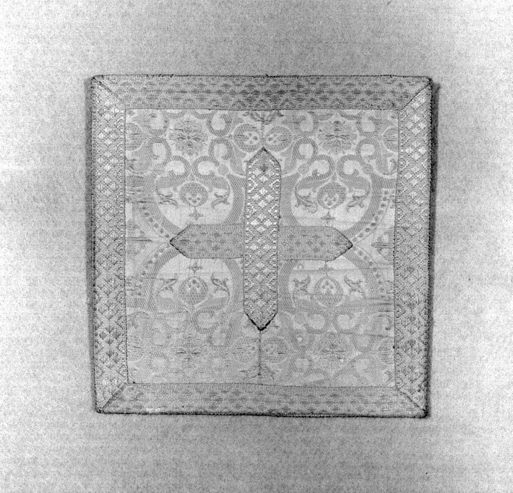 borsa del corporale - manifattura italiana (seconda metà sec. XIX)