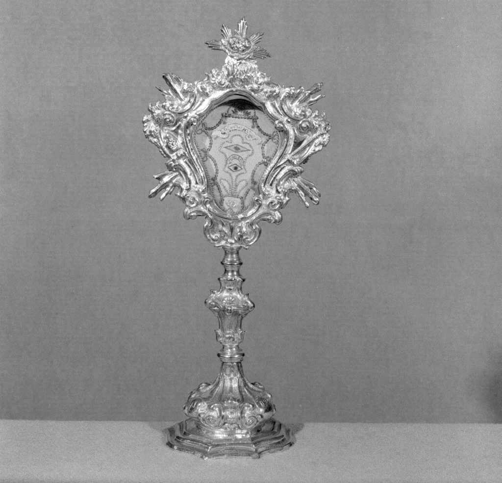 reliquiario - ambito veneziano (sec. XVIII)