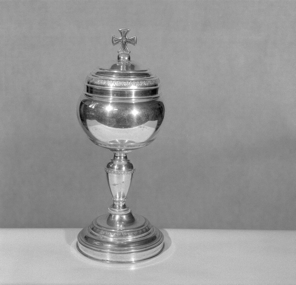 pisside - ambito veneziano (seconda metà sec. XIX)