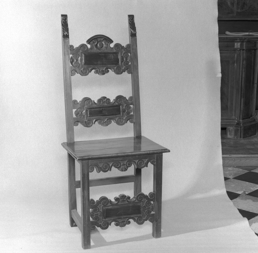 sedia - ambito veneziano (sec. XVIII)