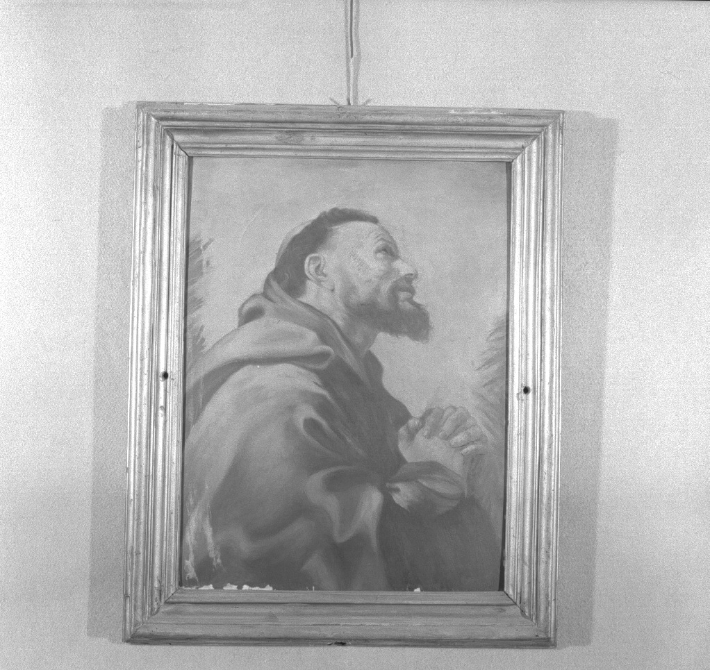 San Francesco d'Assisi in preghiera (dipinto) - ambito veneziano (sec. XVIII)