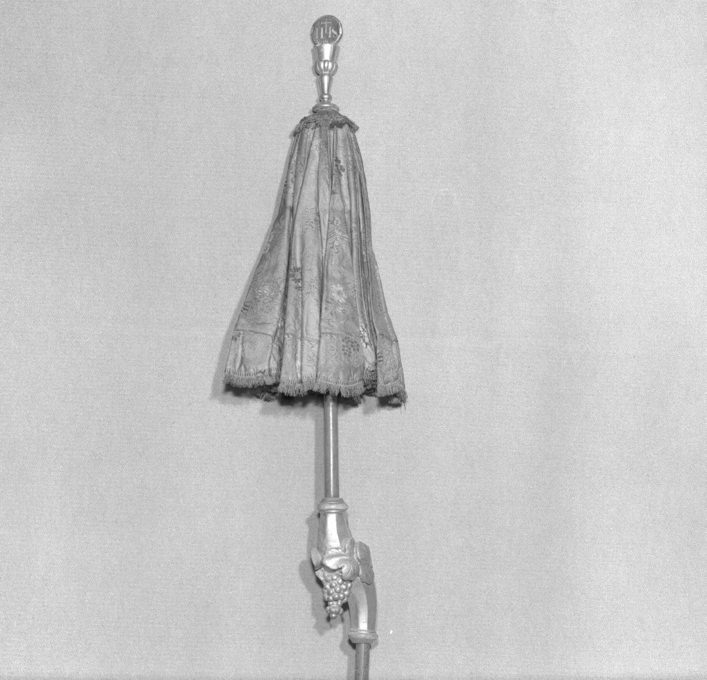 ombrellino processionale - ambito veneziano (fine/inizio secc. XVIII/ XIX)