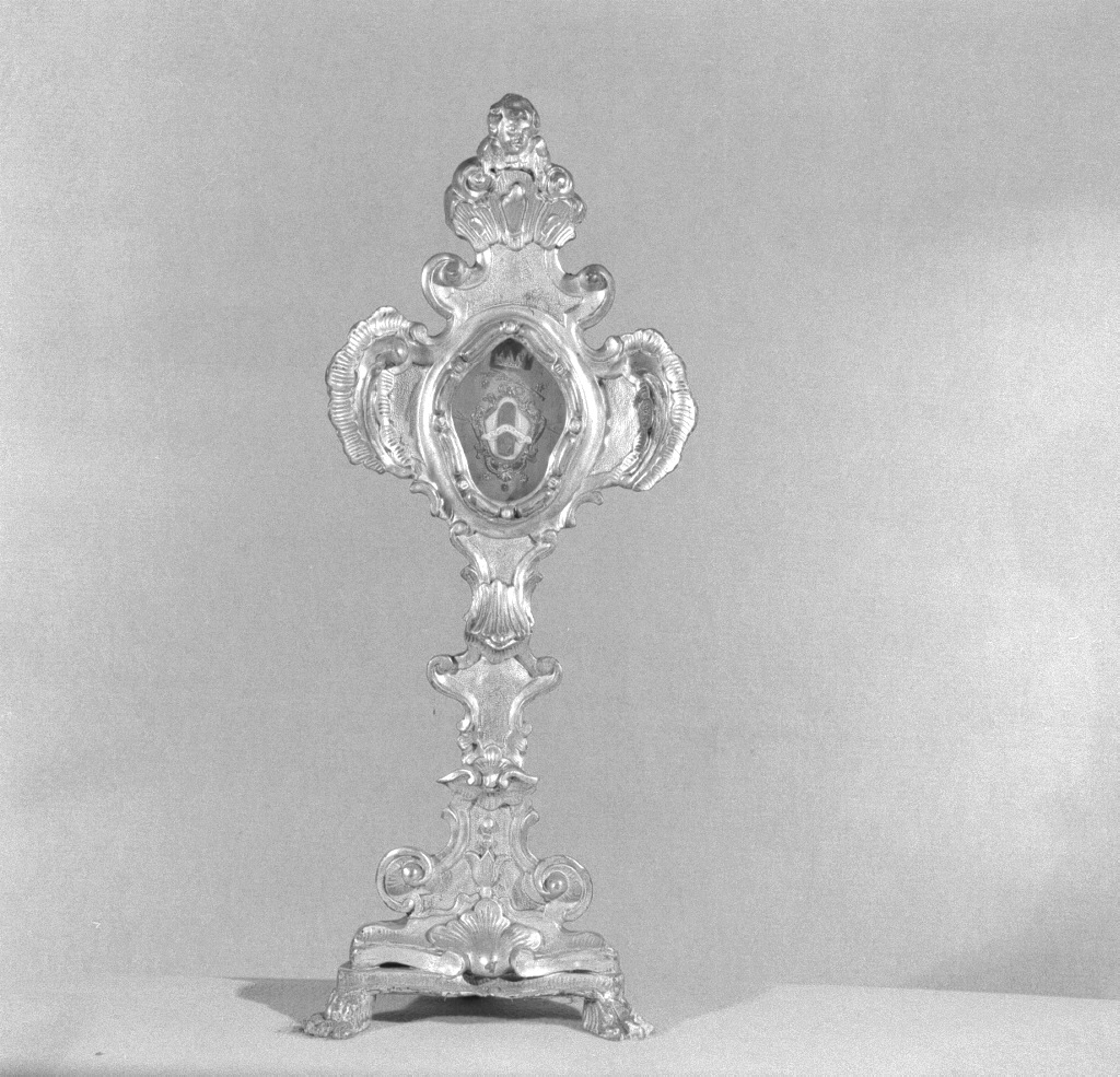 reliquiario - ambito veneziano (sec. XVIII)