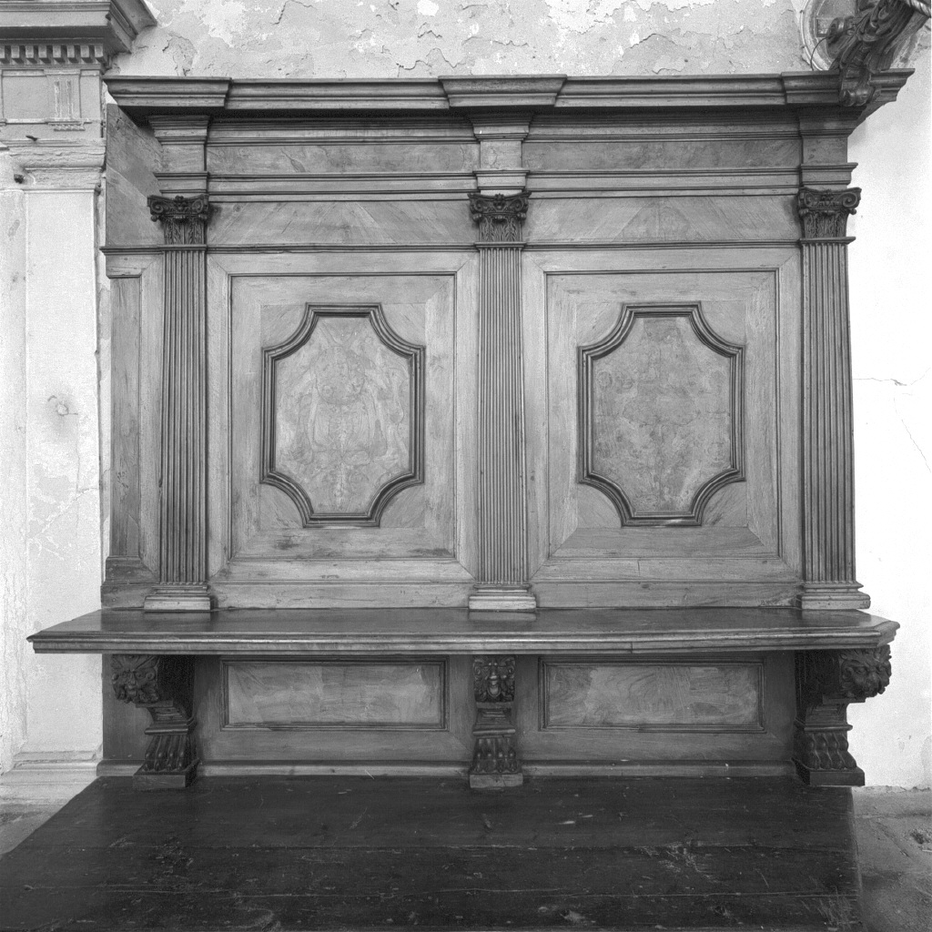 dossale - ambito veneto (prima metà sec. XIX)