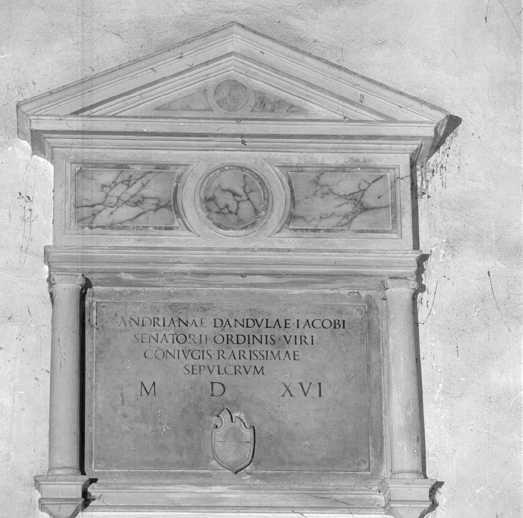 monumento funebre - ambito veneto (primo quarto sec. XVI)