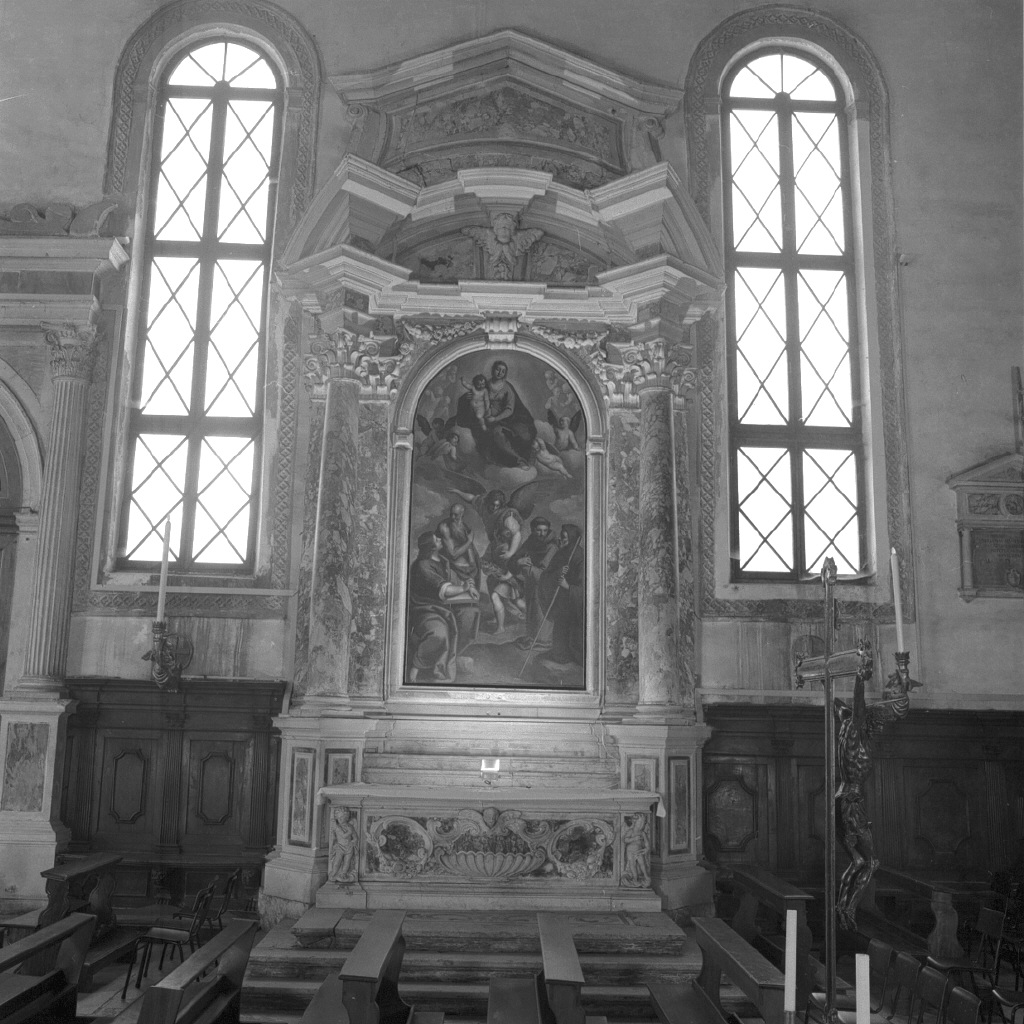 altare - ambito veneto (prima metà sec. XVIII)