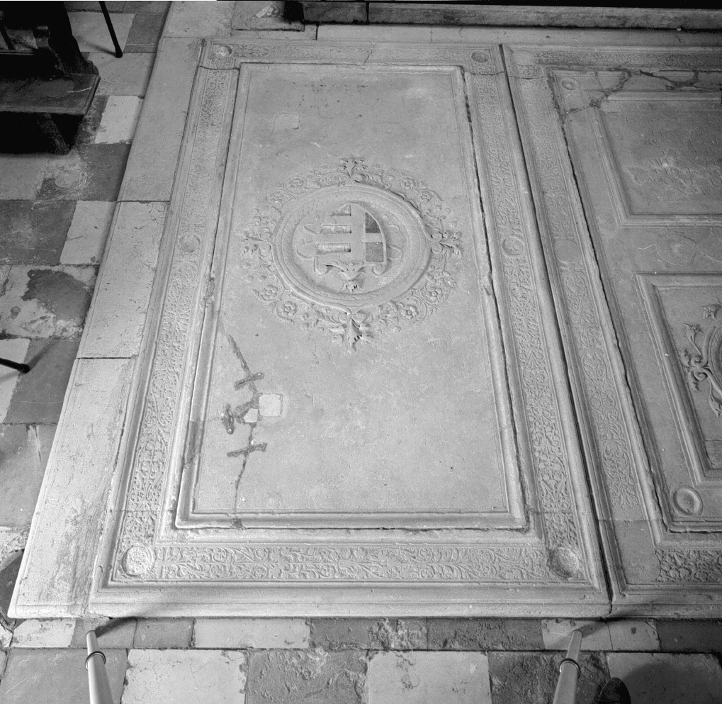 lapide tombale - ambito veneto (fine sec. XV)