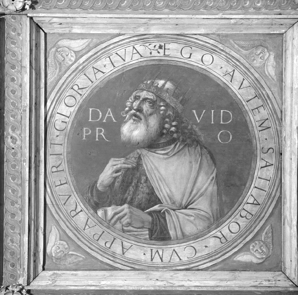 David come profeta (dipinto, elemento d'insieme) di Rondinelli Nicolò (sec. XV)