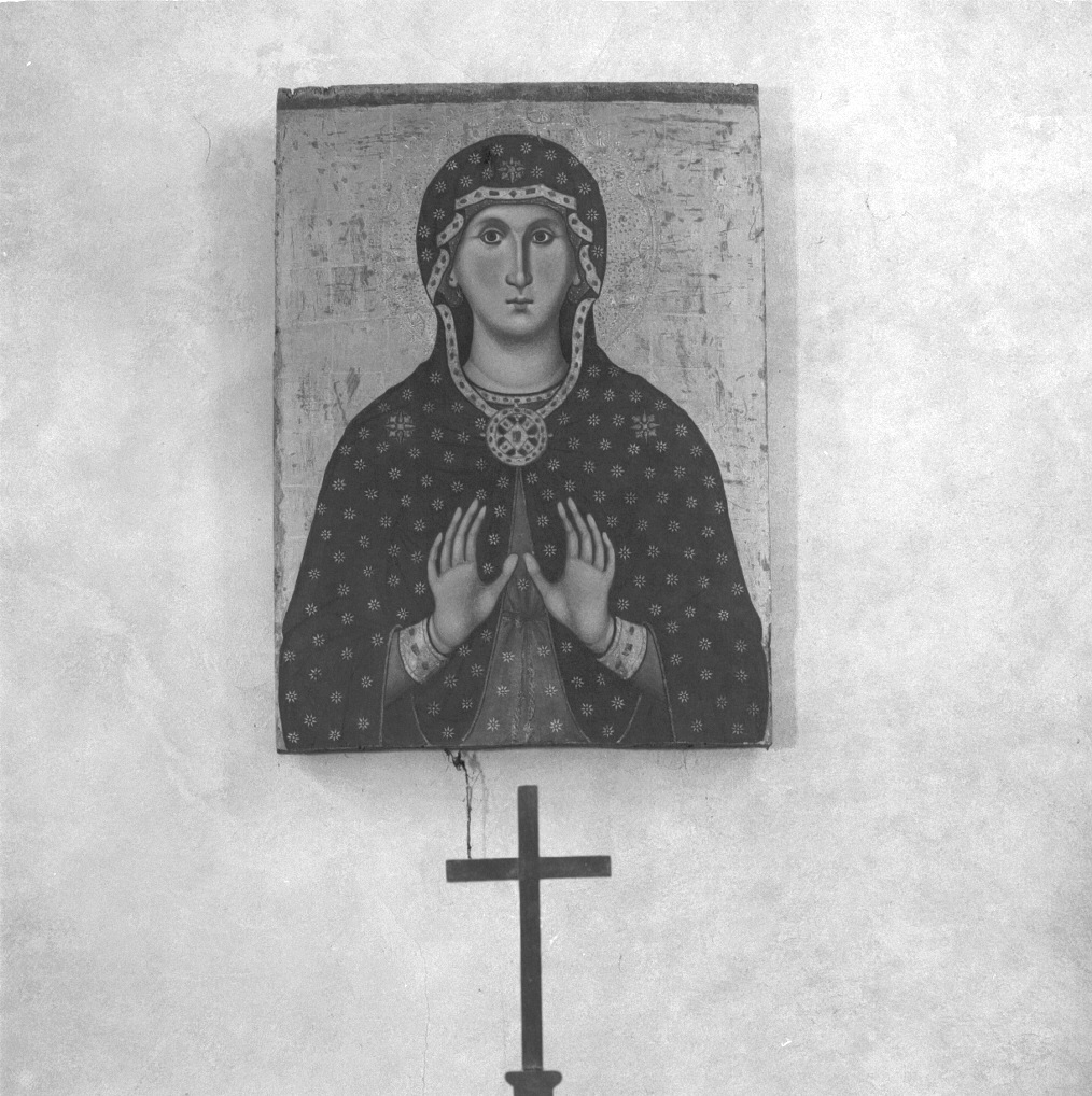 Madonna orante (dipinto) - ambito veneto-bizantino (sec. XIV)