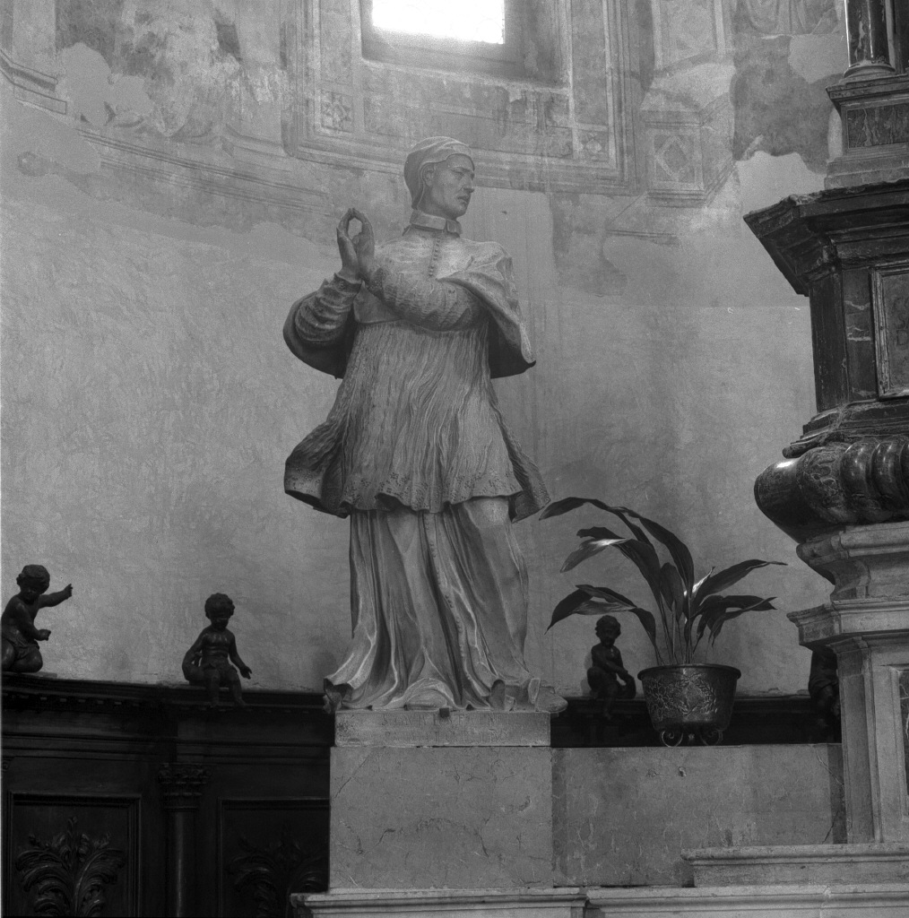 San Lorenzo Giustiniani (statua, elemento d'insieme) di Toschini Giovanni (sec. XVII)