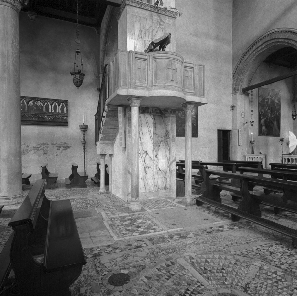 pulpito - ambito veneto-bizantino (sec. VI)